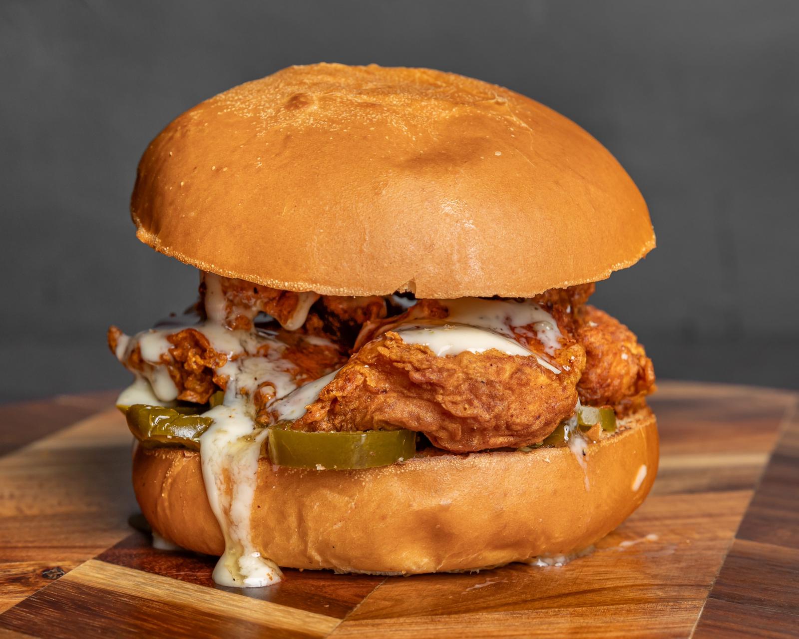 The Hot Honey chicken sandwich